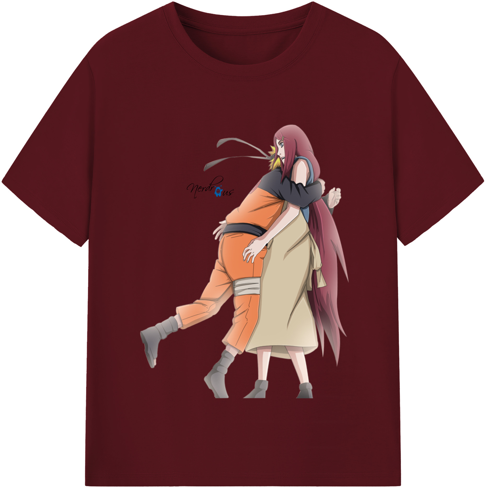 （画像用） NARUTO -ナルト- うずまき ナルト Uzumaki Naruto 綿100％半袖Tシャツ（フロントプリント）